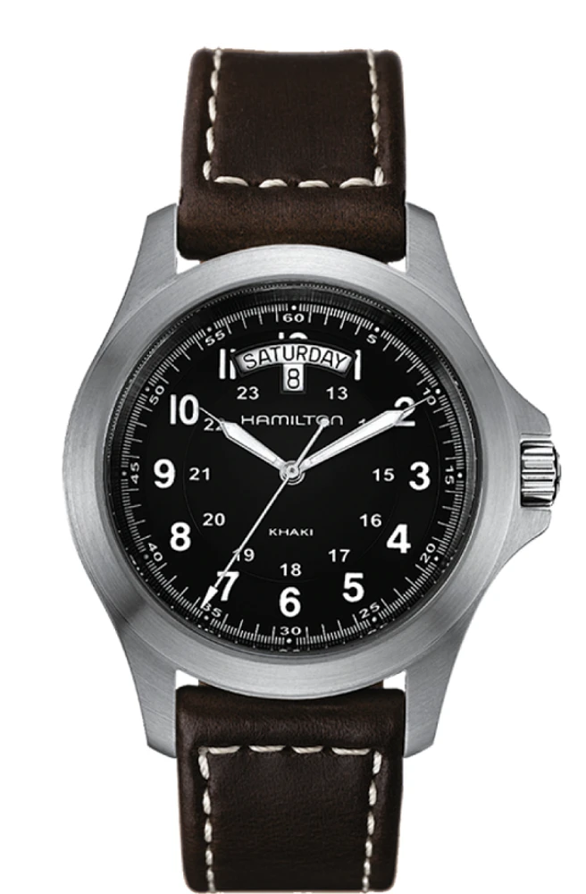 Khaki Field King Black Dial 40MM 
 Quartz H64451533