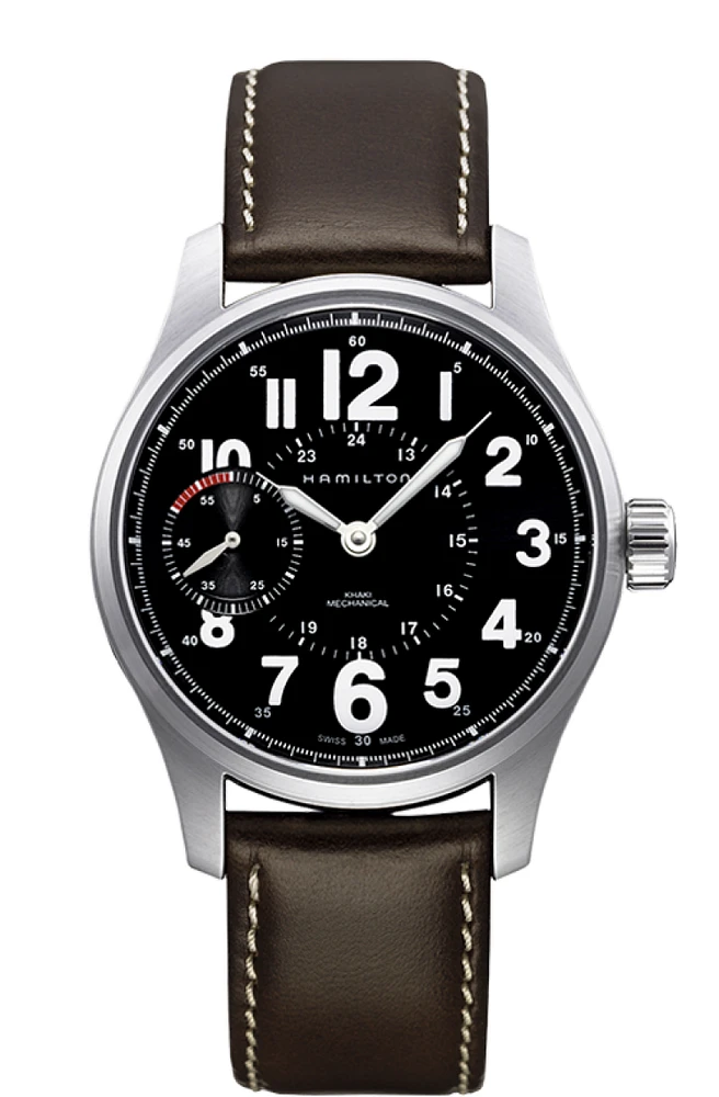 Khaki Field Officer Black Dial 44MM Mechanical H69619533