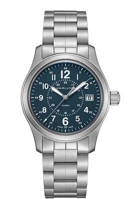 Khaki Field Blue Dial 38MM Quartz H68201143