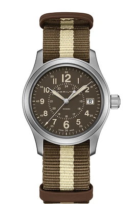 Khaki Field Brown Face 38MM Quartz H68201093