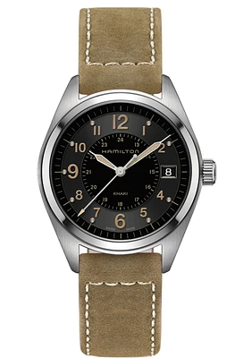 Khaki Field Black Dial 40MM Quartz H68551833