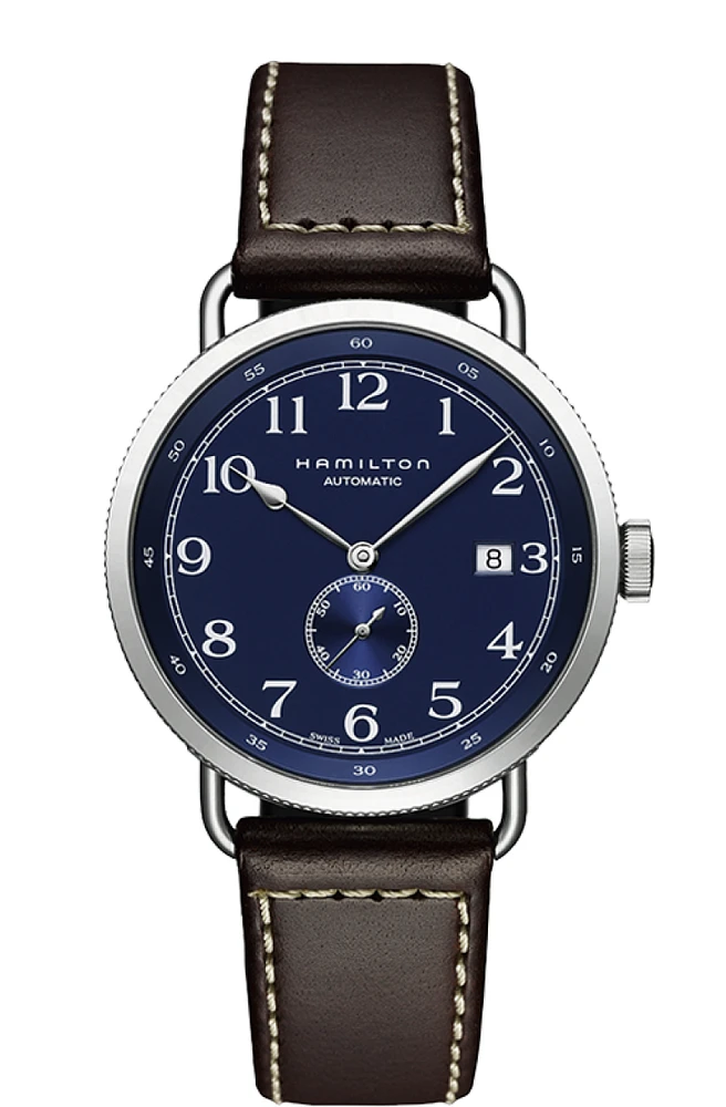 Khaki Navy Pioneer Blue Dial 40MM Small Second Automatic H78455543