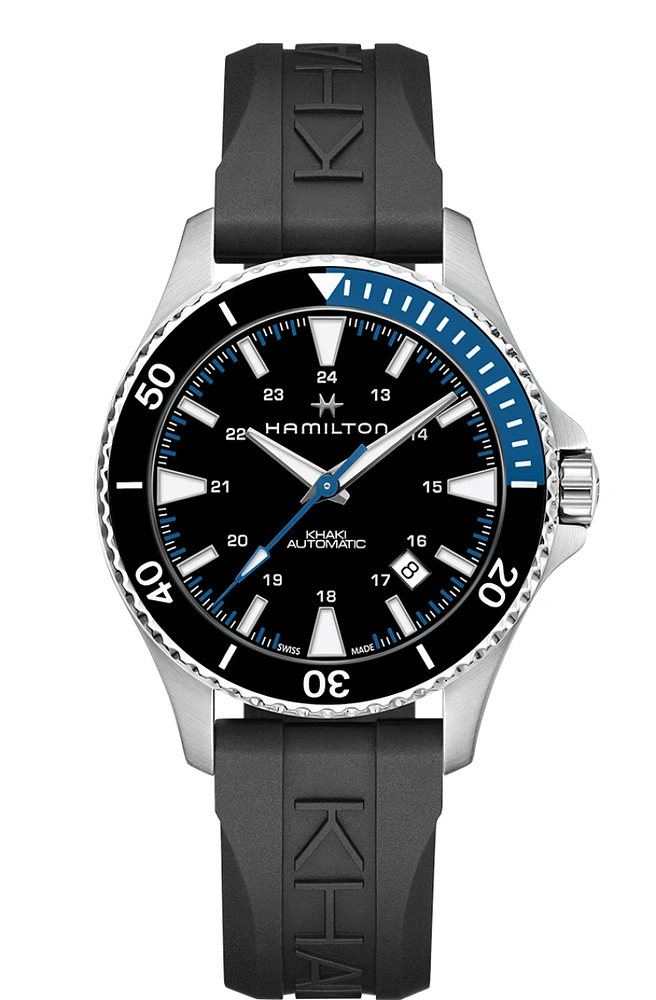 Khaki Navy Scuba Black Dial 40MM Automatic H82315331