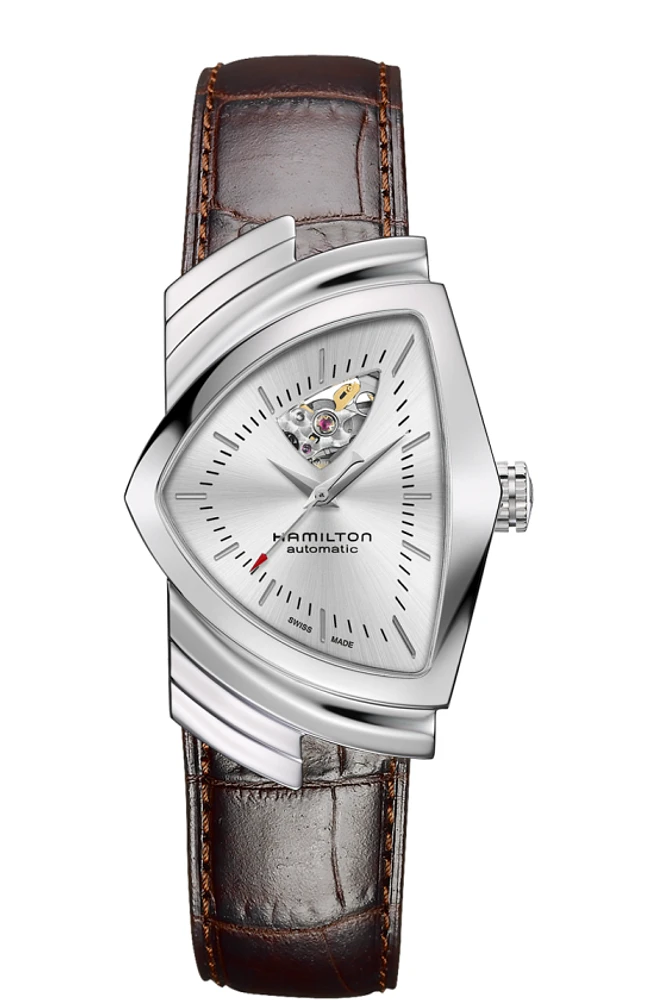 Ventura Open Heart Silver Dial 35MM Automatic H24515552