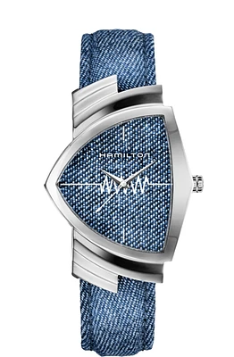 Ventura Blue Dial 32MM Quartz H24411941