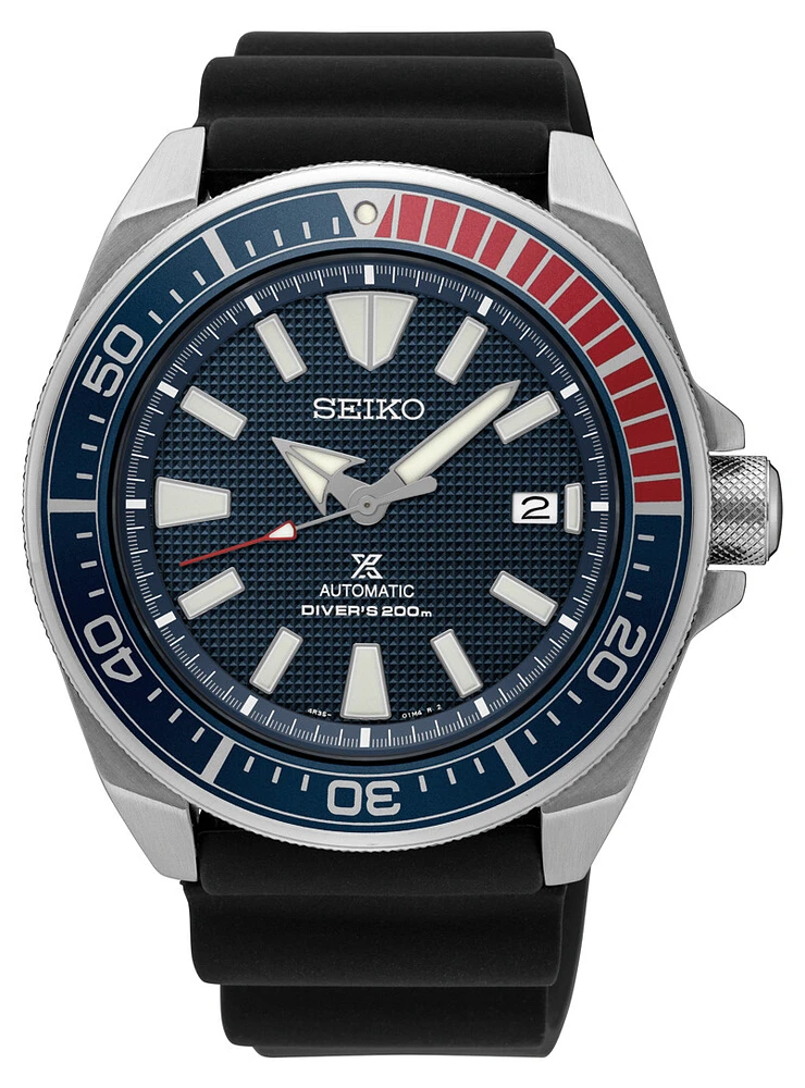 Prospex Blue Dial 44MM Diver " Samurai " PEPSI Bezel Automatic SRPB53