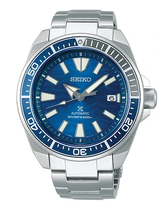 Prospex Blue Dial 44MM Diver " Samurai " Save the Ocean Automatic SRPD23