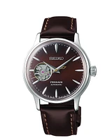 Presage Brown Open Heart Dial 34MM Automatic SSA783