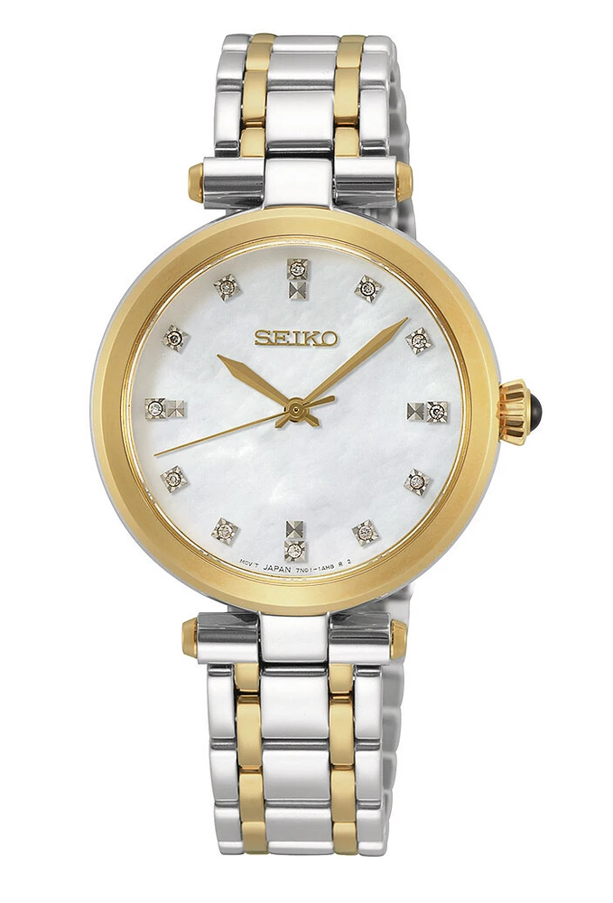 Diamonds Mother of Pearl Dial 30MM Quartz SRZ532