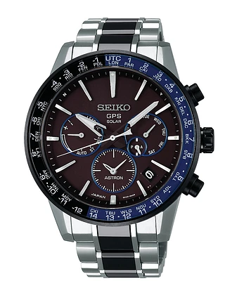 Astron GPS Black Dial 44MM Solar SSH009