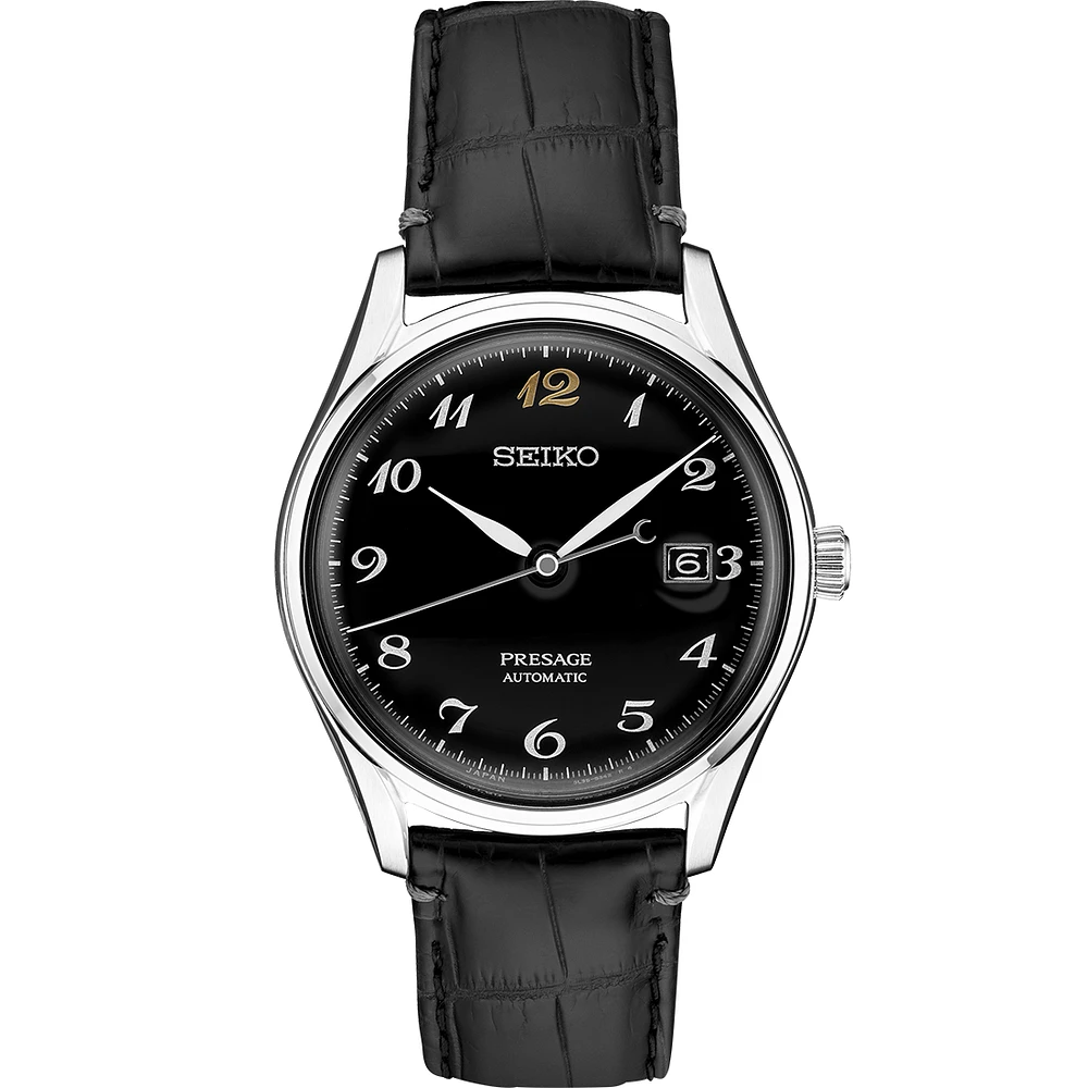 Presage Spring Drive Black Dial 39MM Automatic SJE081