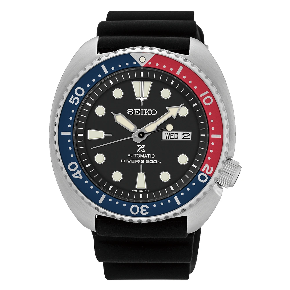 Prospex Black Dial 45MM Diver " Turtle " PEPSI Bezel Automatic SRP779K1