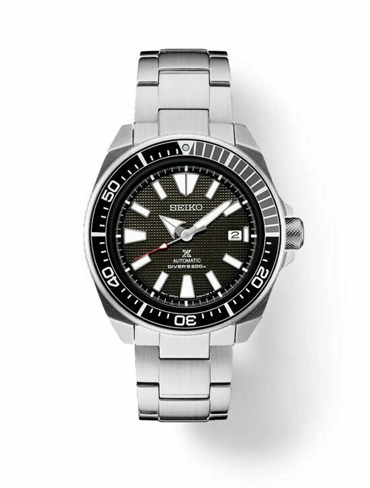 Prospex Black Dial 44MM Diver " Samurai " Automatic SRPB51K1