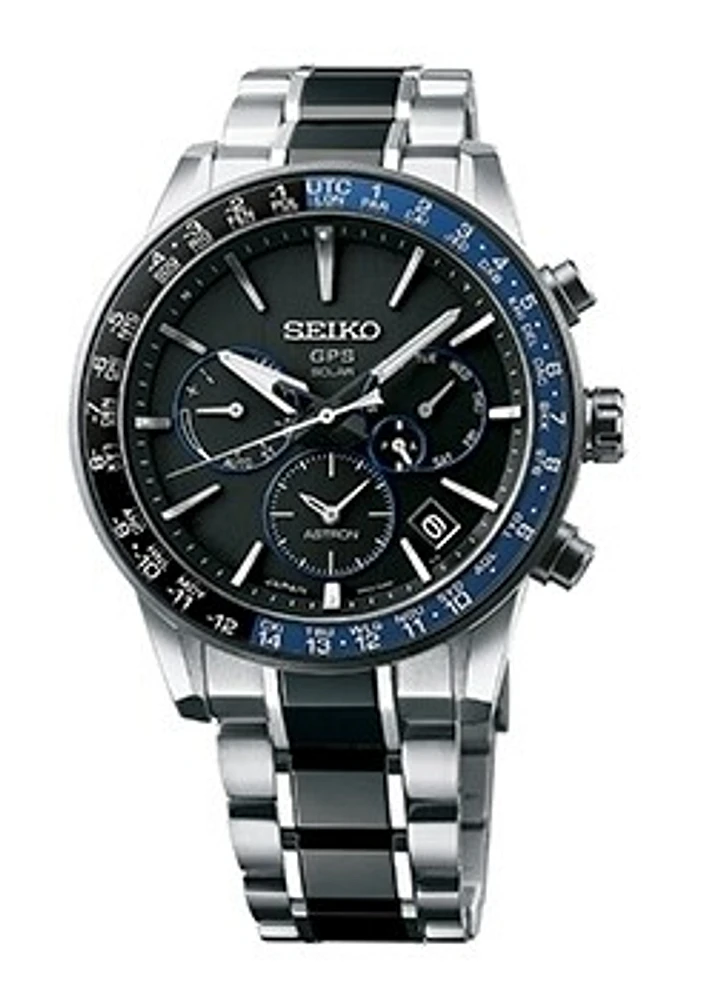 Astron GPS Black Dial 44MM Solar SSH009