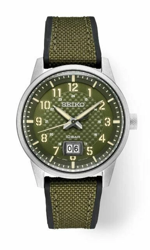 Essentials Green Dial 41MM Quartz SUR323