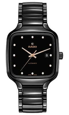 True Square Automatic Diamonds Black Dial 38MM R27078702