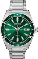 Brycen Green Dial 43MM Eco-Drive AW1598-70X