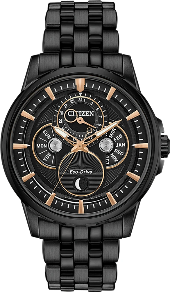 Calendrier Black Dial 44MM Eco-Drive BU0057-54E