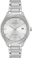 Chandler Silver Dial  37MM Eco-Drive FE6100-59A