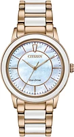 Chandler Ceramic Mother of Pearl Dial 36MM Eco-Drive EM0743-55D