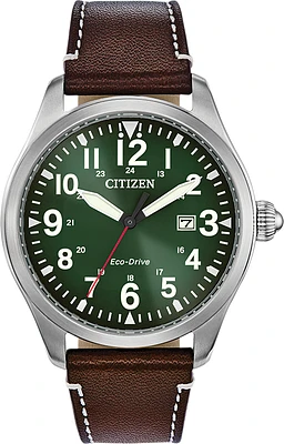 Citizen Garrison Green Dial 42MM Eco-Drive BM6838-09X