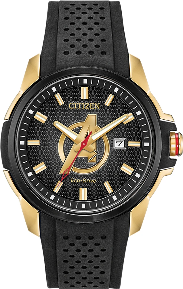 Citizen Marvel Classic Black Dial 45MM Eco-Drive AW1155-03W