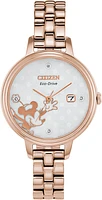 Minnie Mouse Diamond Silver Dial 31MM Eco-Drive EW2448-51W