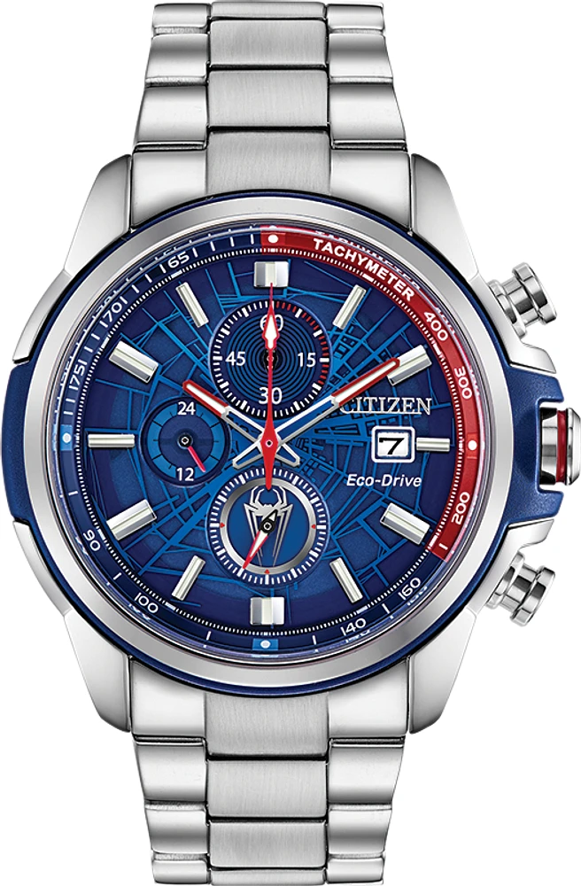 Marvel Classic Blue Dial 44MM Eco-Drive CA0429-53W