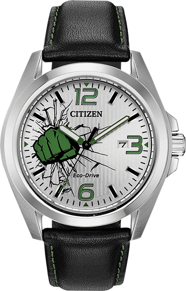 Citizen Marvel Classic Silver Dial 43MM Eco-Drive AW1431-24W