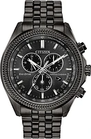 Perpetual Calendar Chronograph Black Dial 44MM Eco-Drive BL5567-57E