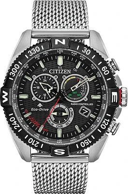 Promaster Navihawk A-T Black Dial 46MM Eco-Drive CB5840-59E