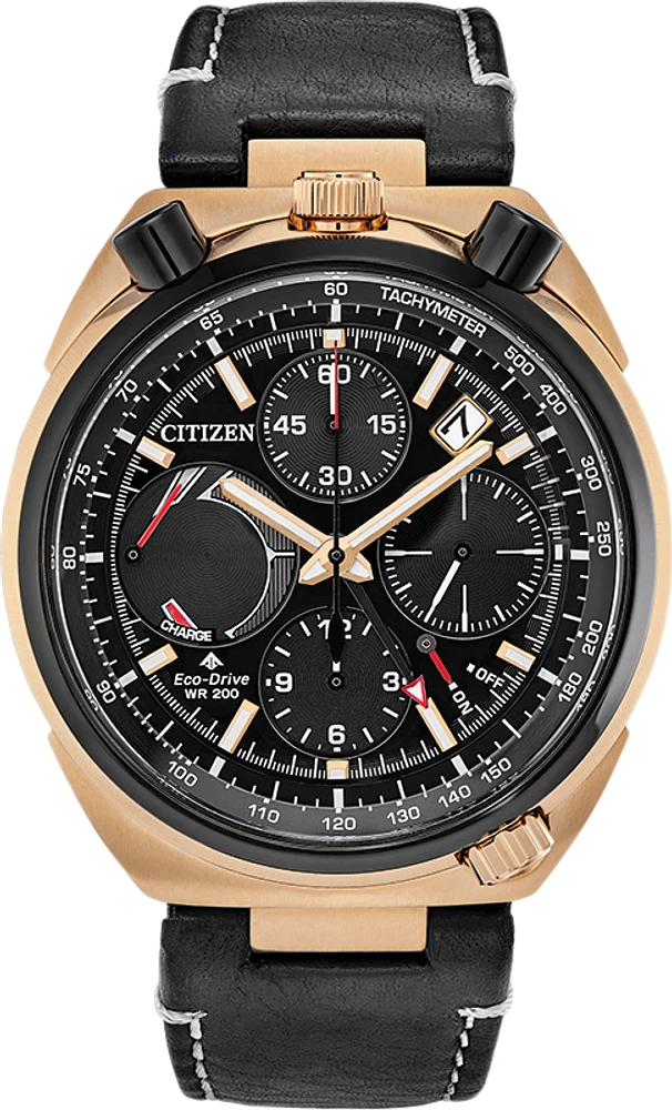 Citizen Promaster Tsuno Chrono Racer Limited Edition Black Dial 45MM Eco-Drive AV0073-08E