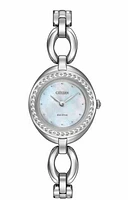 Silhouette Crystal Mother of Pearl Dial 24MM Eco-Drive EX1440-61D