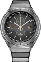 Super Titanium Armor Black Dial 44MM Eco-Drive CA7058-55E