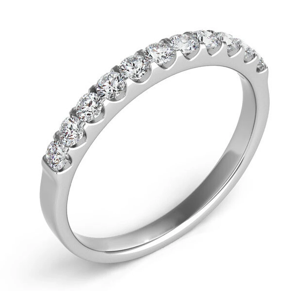 Clawset U Setting Diamond Band