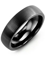 RGG - Men's Matte Hammer Accents Tungsten Wedding Ring