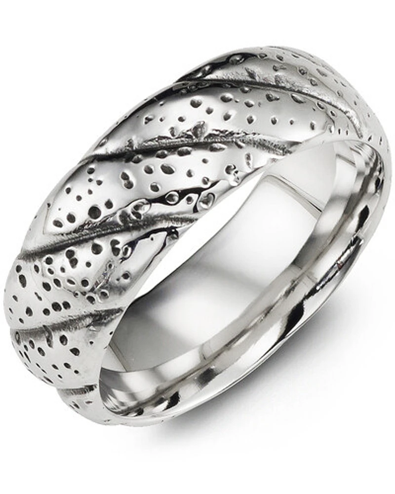 MHT - Men's Twisted Design Cobalt Wedding Ring