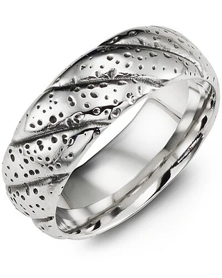 MHT - Men's Twisted Design Cobalt Wedding Ring