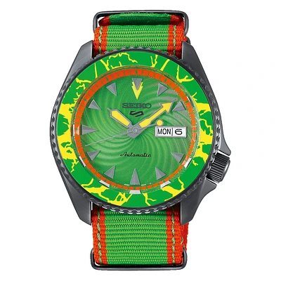 Seiko 5 Sports Special Edition Street Fighter "Blanka" Dial 43MM Automatic SRPF23K1