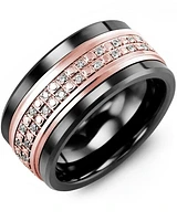 MLA MOD - Men's Eternity Illusion Diamond Wedding Band