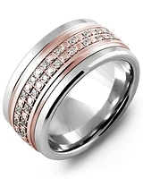 MLA MOD - Men's Eternity Illusion Diamond Wedding Band