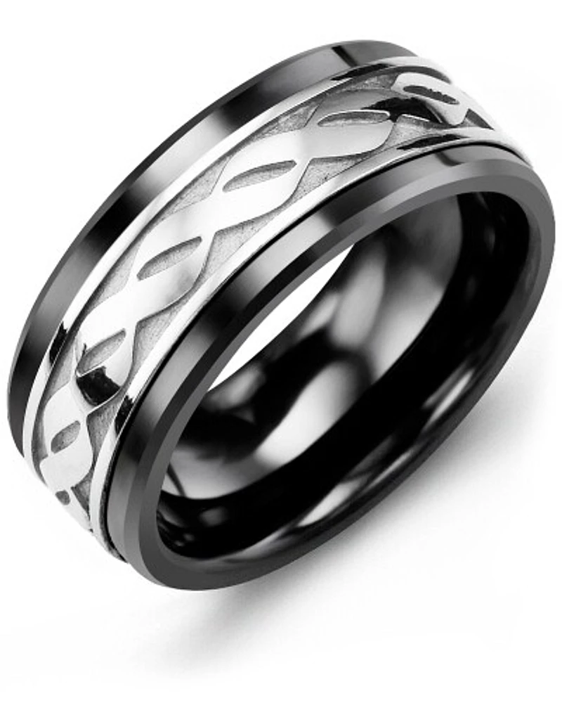 MLE MOD - Men's Infinity Design Wedding Band