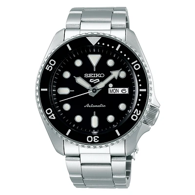 Seiko 5 Sports Black Dial 43MM " Sports Style " Automatic SRPD55K1