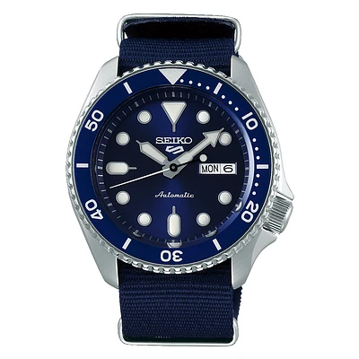 Seiko 5 Sports Blue Dial 43MM " Sports Style " Automatic SRPD51K2