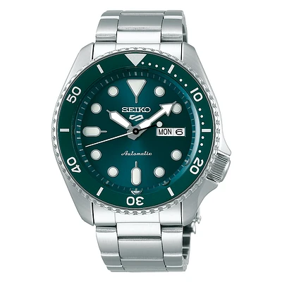 Seiko 5 Sports Green Dial 43MM " Sports Style " Automatic SRPD61K1