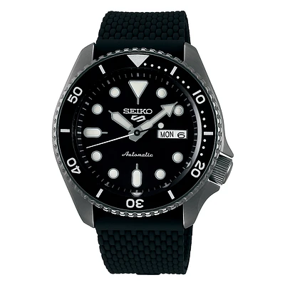 Seiko 5 Sports Black Dial 43MM " Suits Style " Automatic SRPD65K2