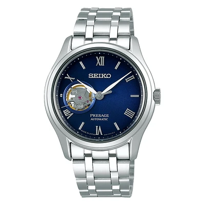 Seiko Presage Blue Open Heart Dial 39MM Automatic SSA411