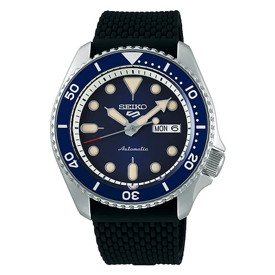 Seiko 5 Sports Blue Dial 43MM " Suits Style " Automatic SRPD71K2F