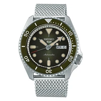 Seiko 5 Sports Green Dial 43MM " Suits Style " Automatic SRPD75K