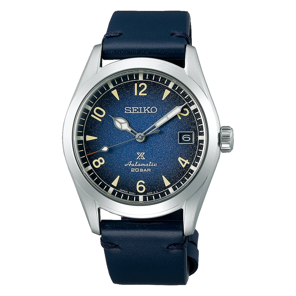 Seiko Prospex Blue Dial 38MM " Alpinist " Automatic SPB157